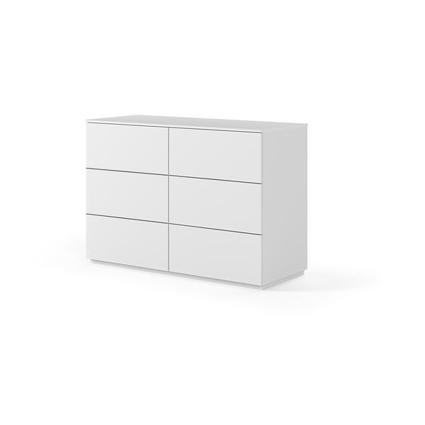 Biela komoda so zásuvkami TemaHome Join, 120 x 84 cm-image-2