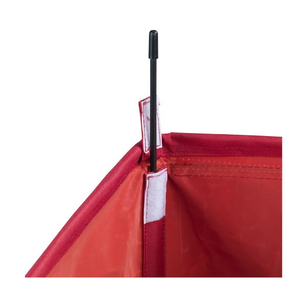 Červený trojitý kôš na bielizeň Wenko TRIV, 117,6 l-image-4