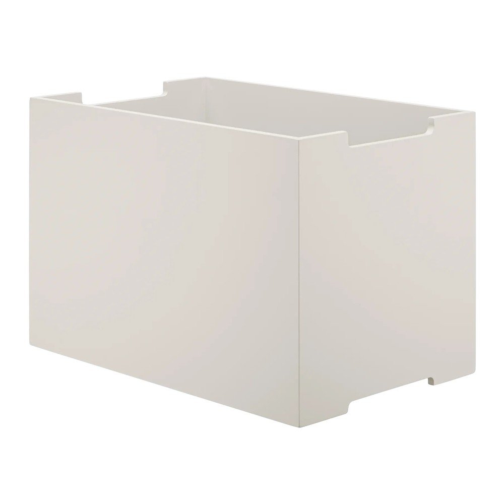 E-shop Krémovobiely úložný box 25x39x27 cm Kasane L – Blomus