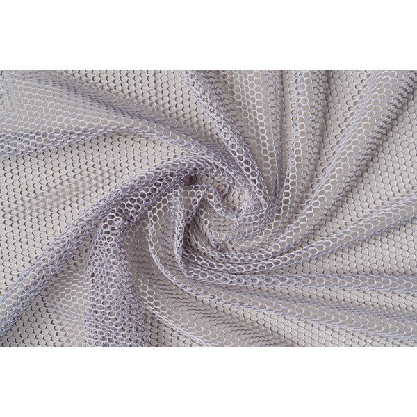 Sivá záclona 140x245 cm Miko – Mendola Fabrics-image-1