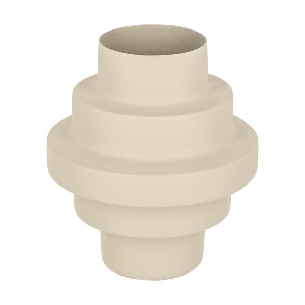 Béžová oceľová váza (výška  23 cm) Velia – Kave Home