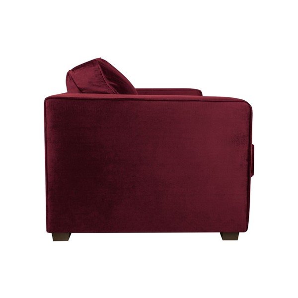 Trojmiestna pohovka vo farbe burgundy Cosmopolitan Design Denver-image-2