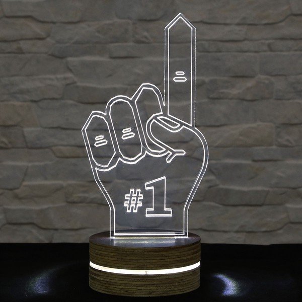 3D stolová lampa No.1