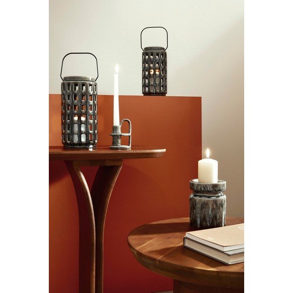 Keramický lampáš (výška  30 cm) Darreh – Bizzotto-image-1