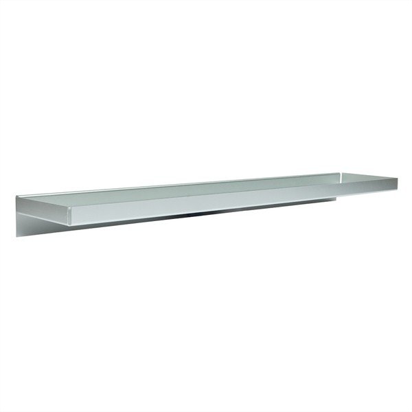 Kovová polica v striebornej farbe 80 cm Bakku – OYOY Living Design