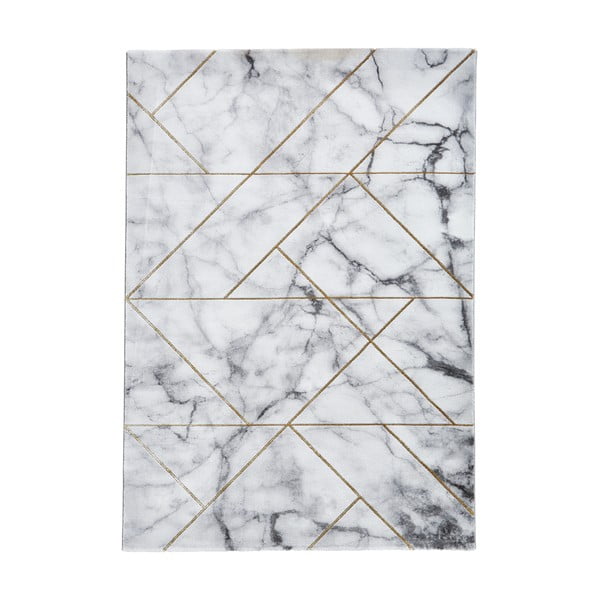 Bielo-sivý koberec 170x120 cm Craft - Think Rugs