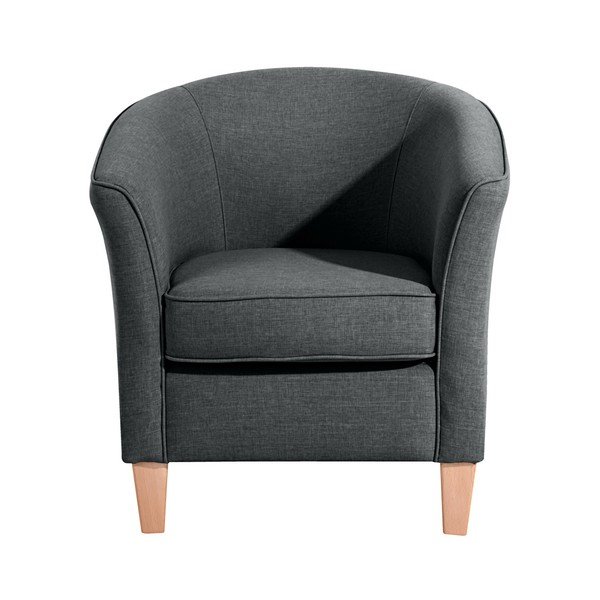 Antracitovosivé kreslo Max Winzer Livia Anthracite-image-3