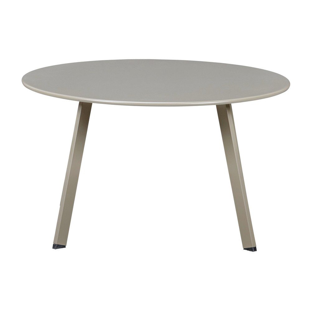 Kovový okrúhly Záhradný konferenčný stolík ø 70 cm Fer – WOOOD