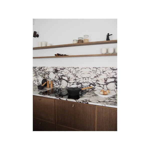 Čierna porcelánová váza Morsø River, výška 16 cm-image-2