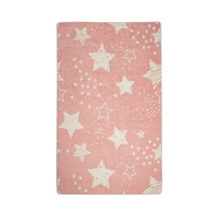 Detský koberec Pink Stars, 100 × 160 cm