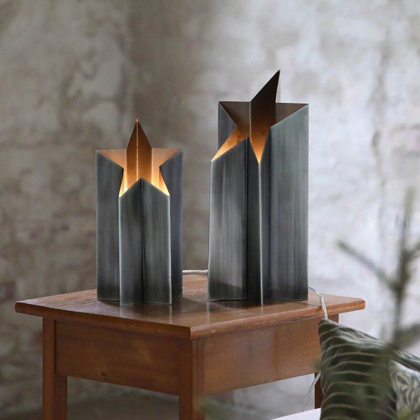 Sivá svetelná dekorácia Asteri – Markslöjd-image-1