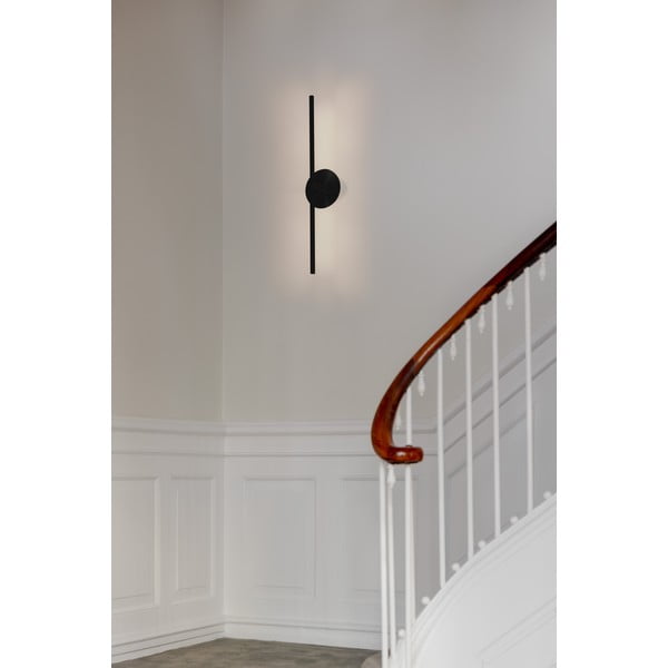 Čierne kovové LED stmievateľné nástenné svietidlo Omni Wall – UMAGE-image-1