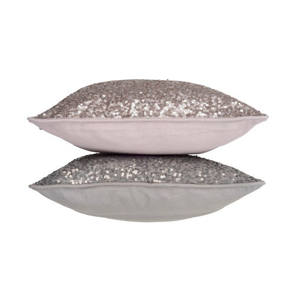 Ružový vankúš Walra Glitter, 45 × 45 cm-image-2