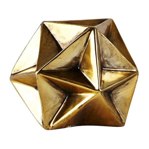 Dekoratívna soška KJ Collection Geometry Gold, výška 10 cm