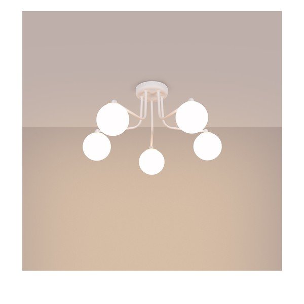 Biele stropné svietidlo Beam – Sollux-image-1