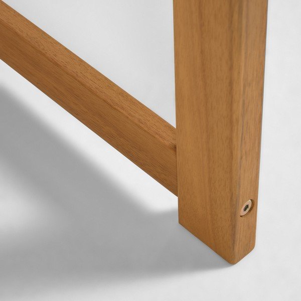 Záhradný jedálenský stôl z akáciového dreva Kave Home Dafne, ⌀ 120 cm-image-3