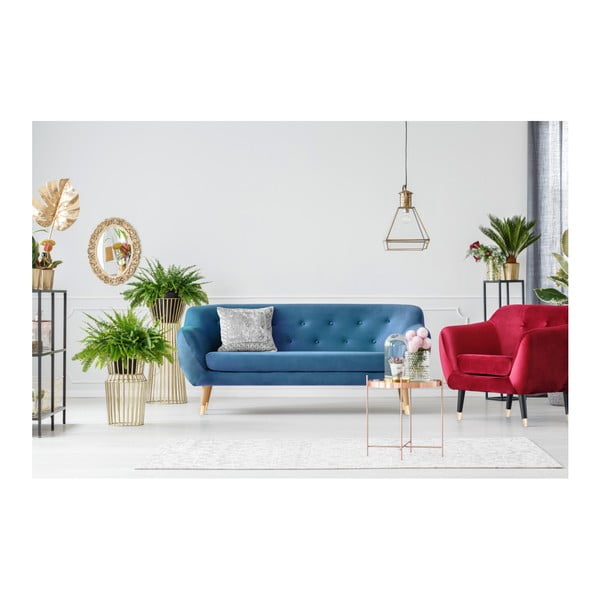 Modrá dvojmiestna pohovka Mazzini Sofas Amelie-image-4
