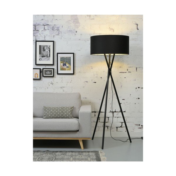 Čierna stojacia lampa (výška 175 cm) Hampton – it's about RoMi-image-4