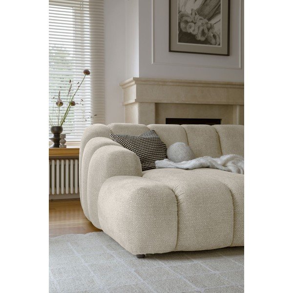 Béžová rohová pohovka (ľavý roh/s leňoškou) Shell – Miuform-image-3