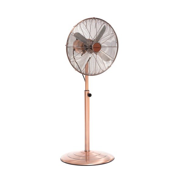 Nastaviteľný ventilátor v medenej farbe InnovaGoods Retro-image-3