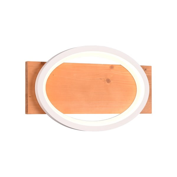 LED stmievateľné nástenné svietidlo v bielo-prírodnej farbe Barca – Trio-image-2
