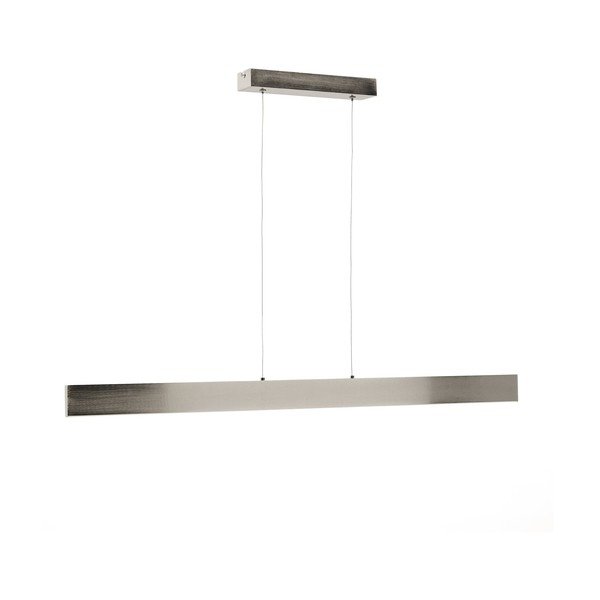 LED závesné svietidlo v striebornej farbe s kovovým tienidlom Boadella – Kave Home