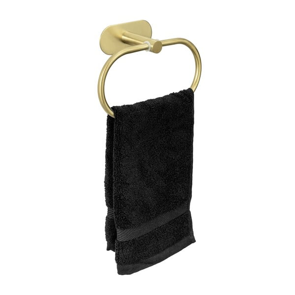 Samodržiaci držiak na uteráky z nerezovej ocele Orea Gold – Wenko-image-2