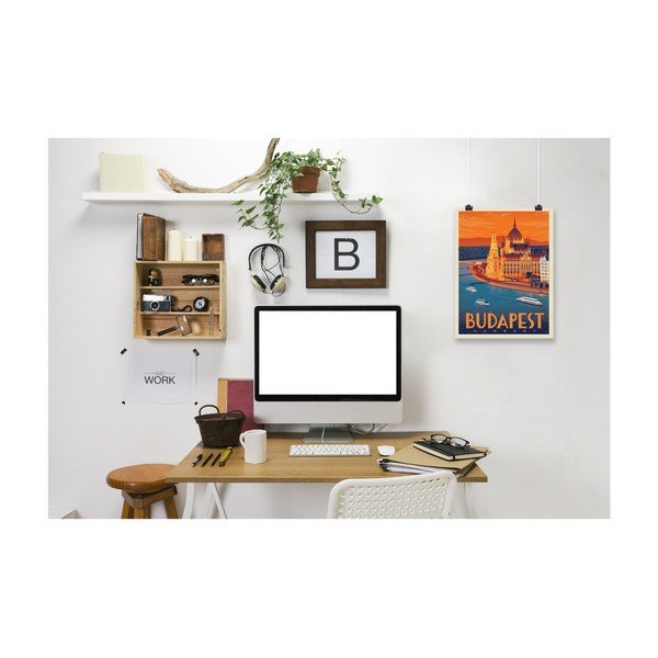 Plagát Americanflat Budapest, 42 x 30 cm-image-2