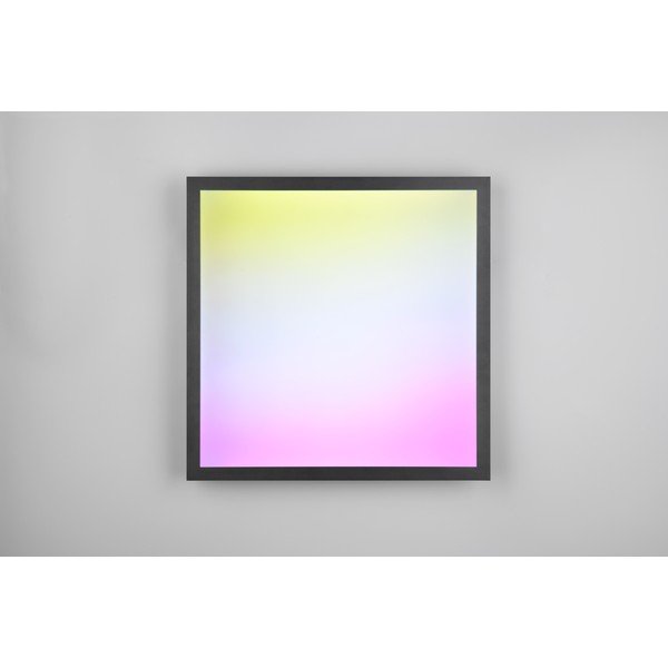 Čierne LED stropné svietidlo 44.5x44.5 cm Beta – Reality-image-2