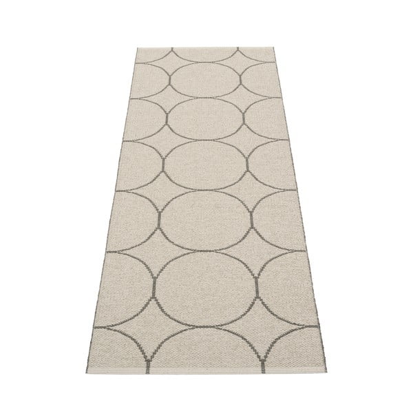 Tmavosivý vnútorný a vonkajší behúň 70x200 cm Boo Charcoal Linen – Pappelina-image-1