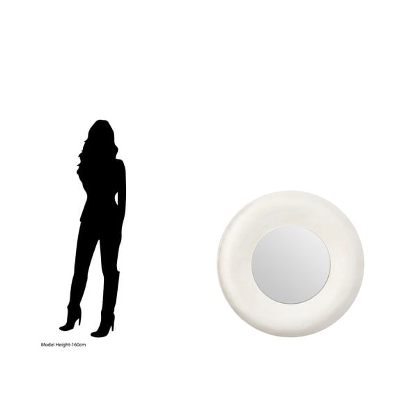 Nástenné zrkadlo ø 108 cm Champagne – Premier Housewares-image-3