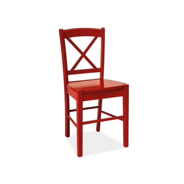 Červená stolička Signal Rachel