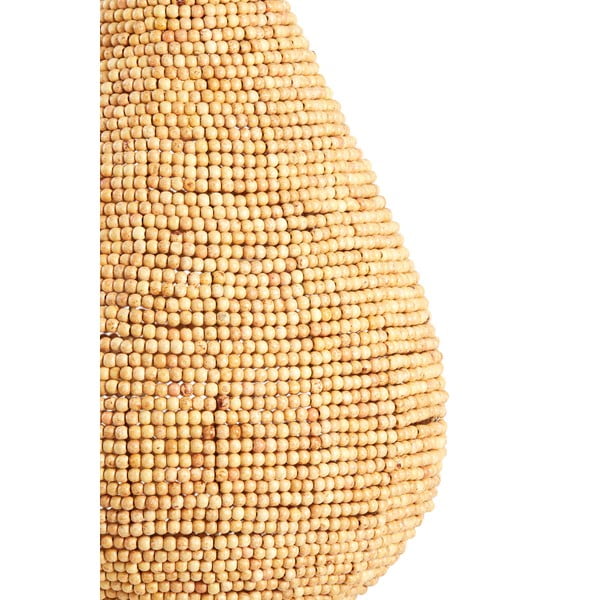 Závesné svietidlo v prírodnej farbe s dreveným tienidlom ø 31 cm Kabinda – Light & Living-image-3