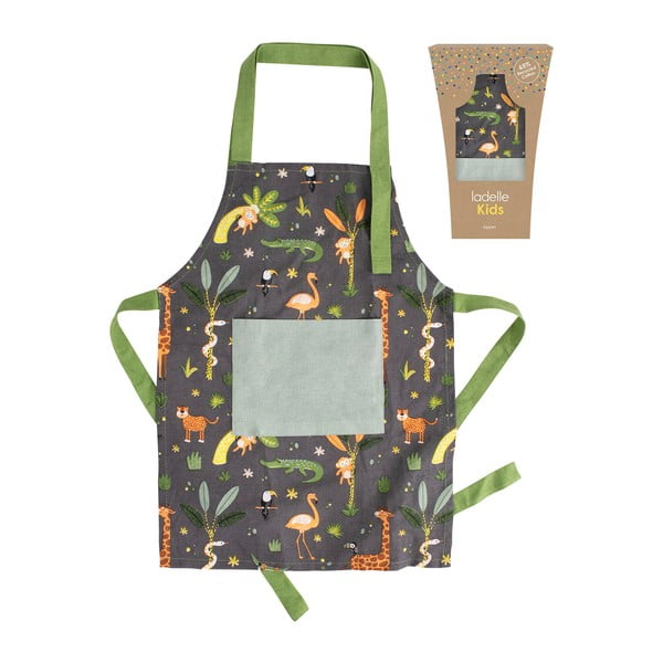 Bavlnená detská zástera Jungle – Ladelle-image-2