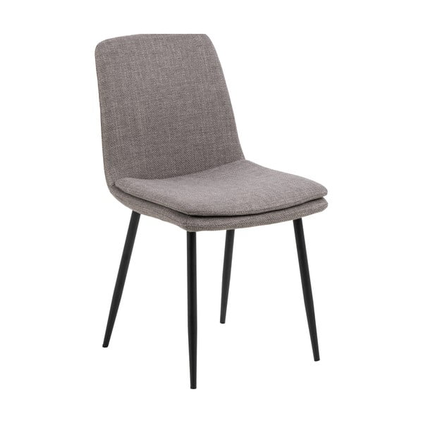 Sivá jedálenská stolička Becca – Actona
