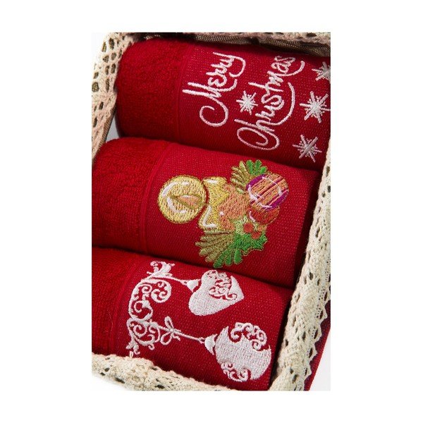 Sada 3 uterákov Xmas V9, 30x50 cm-image-1