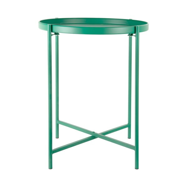 Kovový okrúhly odkladací stolík ø 40 cm Meseta  – Leitmotiv-image-2