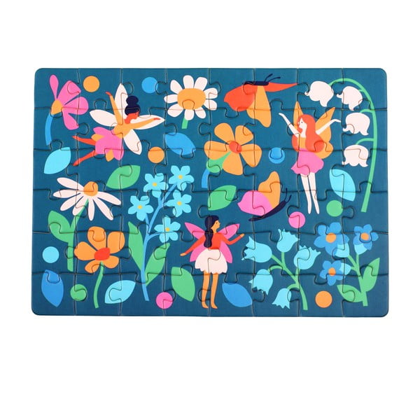 Puzzle (počet dielikov 48) Fairies in the Garden – Rex London