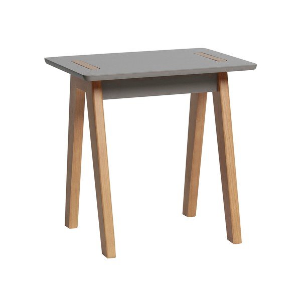 Sivý odkladací stolík Marckeric Dana