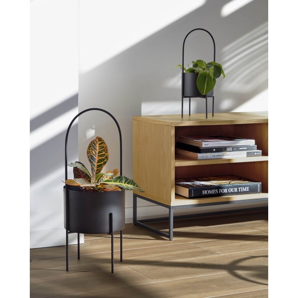 Kovové obaly na kvetináče v súprave 2 ks ø 25 cm Mash – Kave Home-image-1