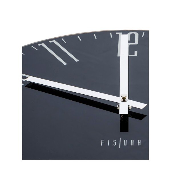 Hodiny Fisura Slim Black, ⌀ 35 cm-image-2