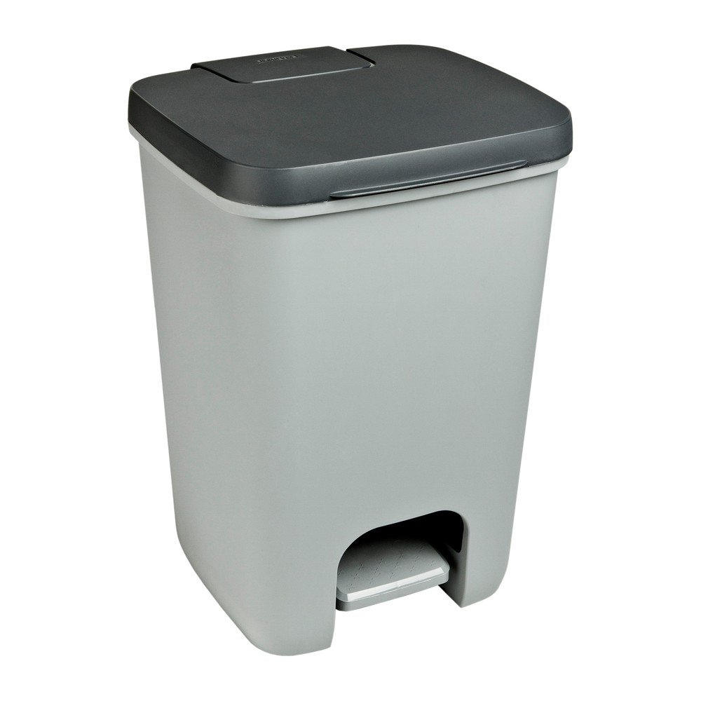 E-shop Sivý pedálový plastový odpadkový kôš 20 l Essentials – Curver