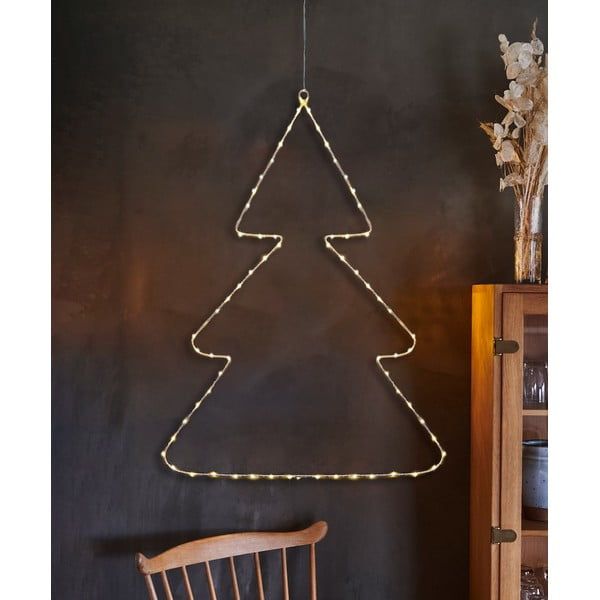 Biela závesná vianočná svetelná dekorácia Liva – Sirius-image-1