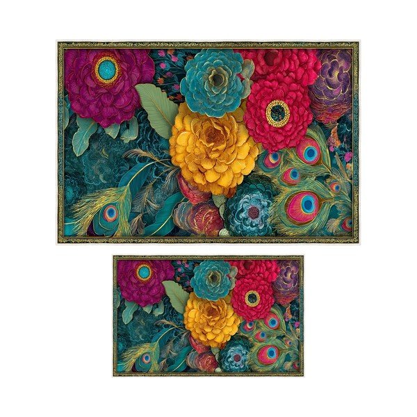 Kúpeľňové predložky v súprave 2 ks 60x100 cm – Foutastic