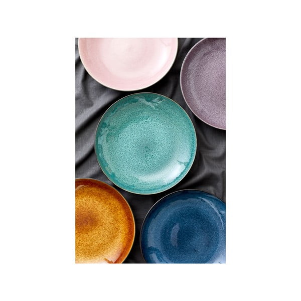 Čierna/modrá kameninová misa ø 40 cm Gastro Dark Blue/Black – Bitz-image-1