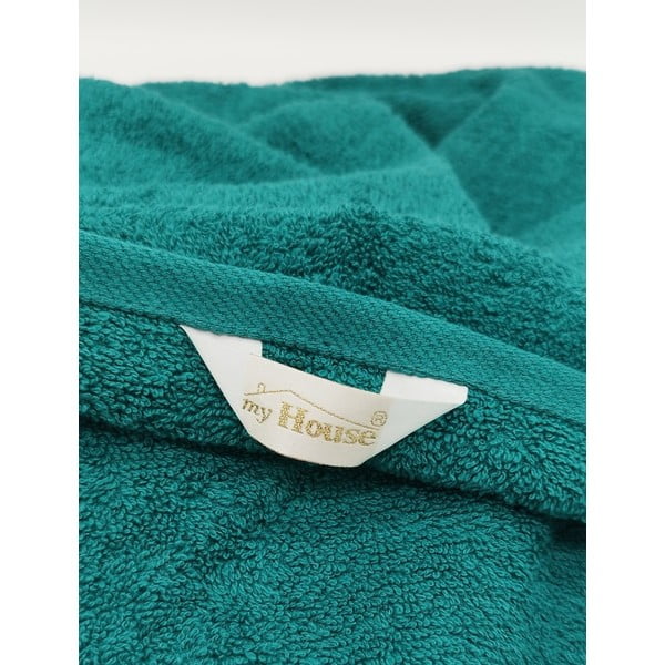 Plážová osuška v petrolejovomodrej farbe 100x180 cm Big - My House-image-1