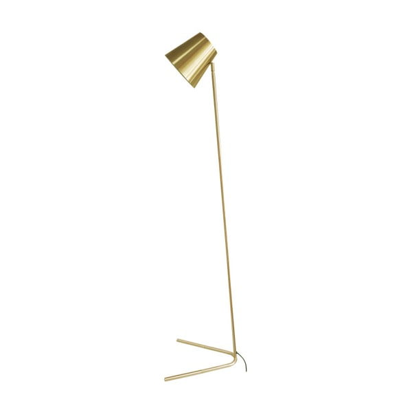 Voľne stojacia lampa v zlatej farbe Leitmotiv Noble