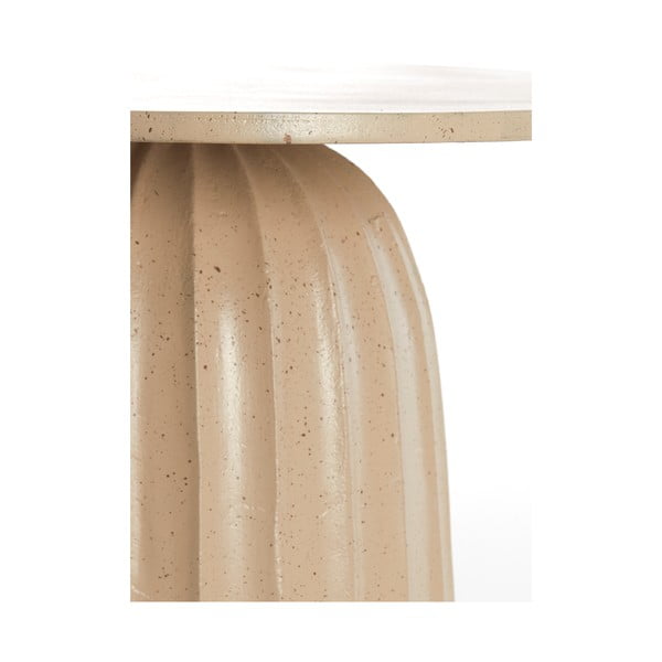 Kovový okrúhly odkladací stolík ø 60 cm Veglia – Light & Living-image-4