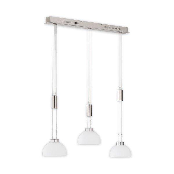 Čierne kovové LED stmievateľné závesné svietidlo Avignon – Fischer & Honsel