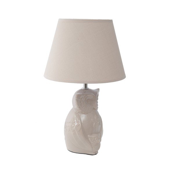 Béžová stolová lampa Mauro Ferretti Gufo-image-3